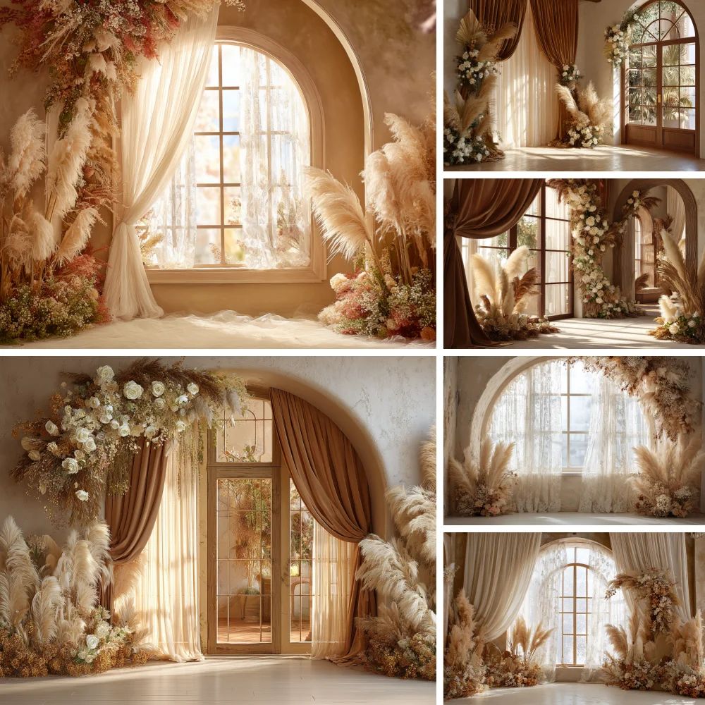 Photography Background Bohemian Floral Arch Door Kids Birthday Wedding Maternity Portrait Decor Backdrop Photo Studio
Photography Background Bohemian Floral Arch Door Kids Birthday Wedding Maternity Portrait Decor Backdrop Photo Studio