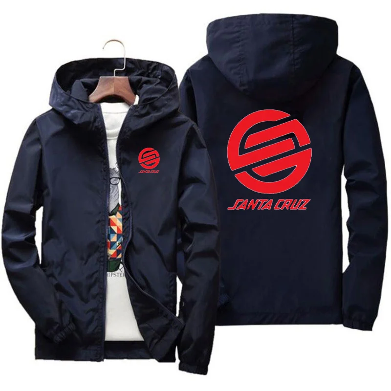 New Motorcycles JANTA CRUZ Letter Printing Zipper Jacket Men Fashion Long Sleeve Hooded Coats Casual Spring And Summer Clothes
New Motorcycles JANTA CRUZ Letter Printing Zipper Jacket Men Fashion Long Sleeve Hooded Coats Casual Spring And Summer Clothes
