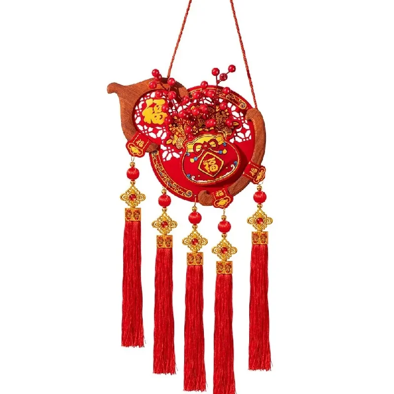 Chinese New Year Fu Character Pendant Delicated Hanging Lucky Pendants Gourd Shape Entryway Decor Spring Festival Decor
Chinese New Year Fu Character Pendant Delicated Hanging Lucky Pendants Gourd Shape Entryway Decor Spring Festival Decor