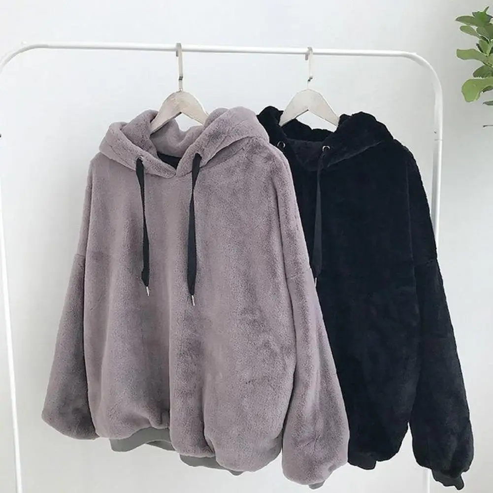 Men Hooded Drawstring Long Sleeve Elastic Cuffs Warm Pullover Autumn Winter Solid Color Plush Unisex Sweatshirt Streetwear
Men Hooded Drawstring Long Sleeve Elastic Cuffs Warm Pullover Autumn Winter Solid Color Plush Unisex Sweatshirt Streetwear