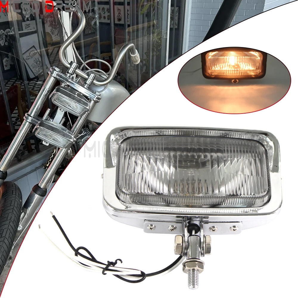 Motorcycle Chrome Vintage Square Headlight 7" Retro Headlamp High Low Beam Front Lights For Harley Dyna Sportster Bobber Chopper
Motorcycle Chrome Vintage Square Headlight 7" Retro Headlamp High Low Beam Front Lights For Harley Dyna Sportster Bobber Chopper