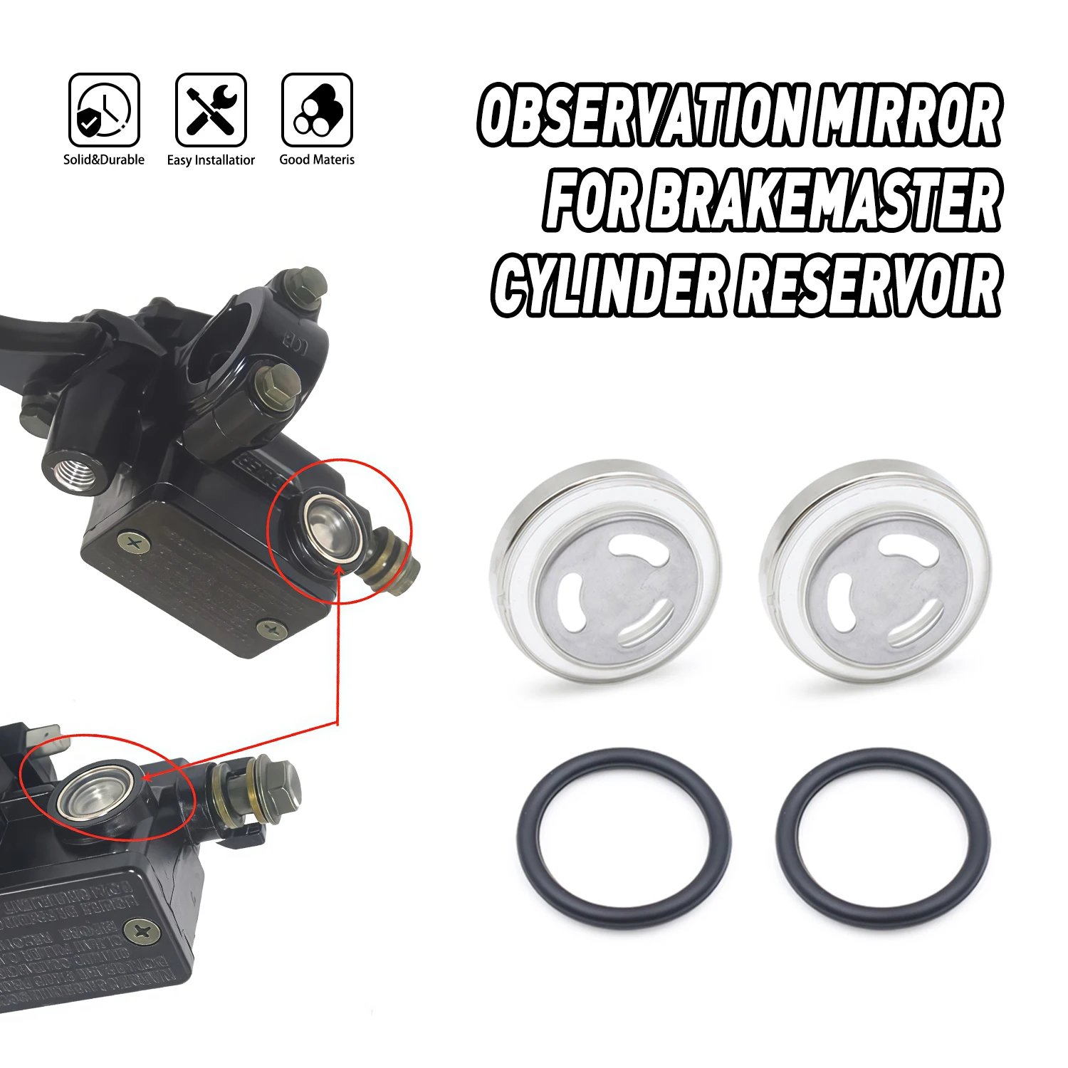 Motorcycle Master Cylinder Brake Pump Oil Window Mirror Sight Glass Gasket 18mm Accessories
Motorcycle Master Cylinder Brake Pump Oil Window Mirror Sight Glass Gasket 18mm Accessories