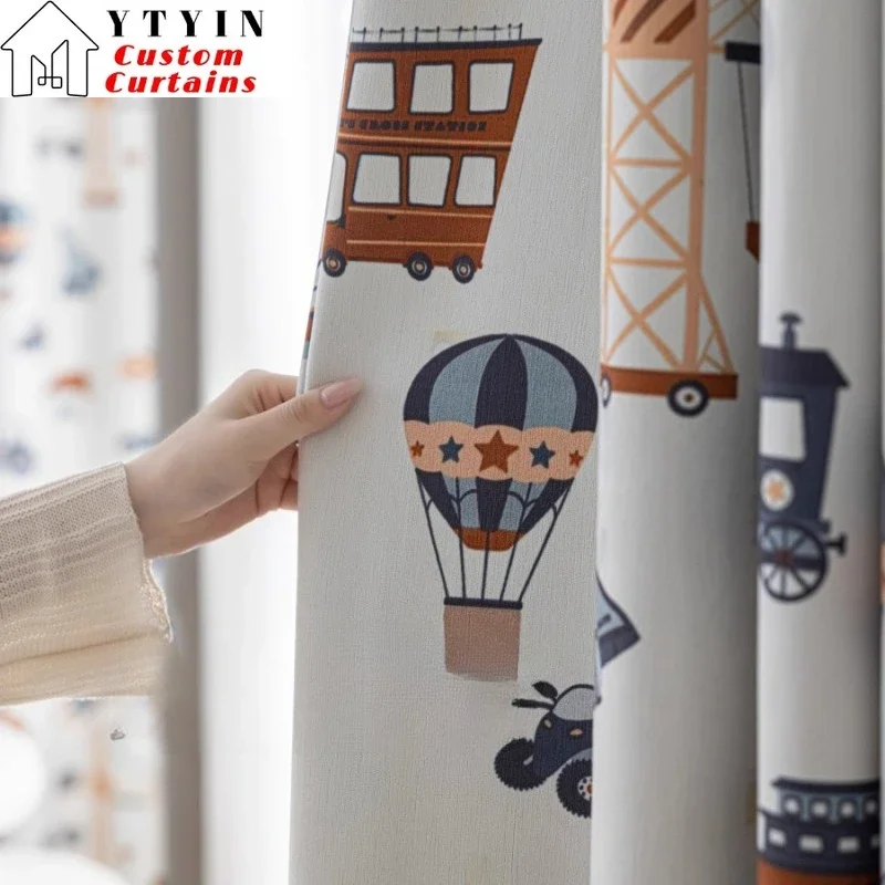 Custom Size!!Modern Cartoon Car Children's Simple Blackout Thickened Chenille Curtains for Living Dining Room Bedroom Decor
Custom Size!!Modern Cartoon Car Children's Simple Blackout Thickened Chenille Curtains for Living Dining Room Bedroom Decor
