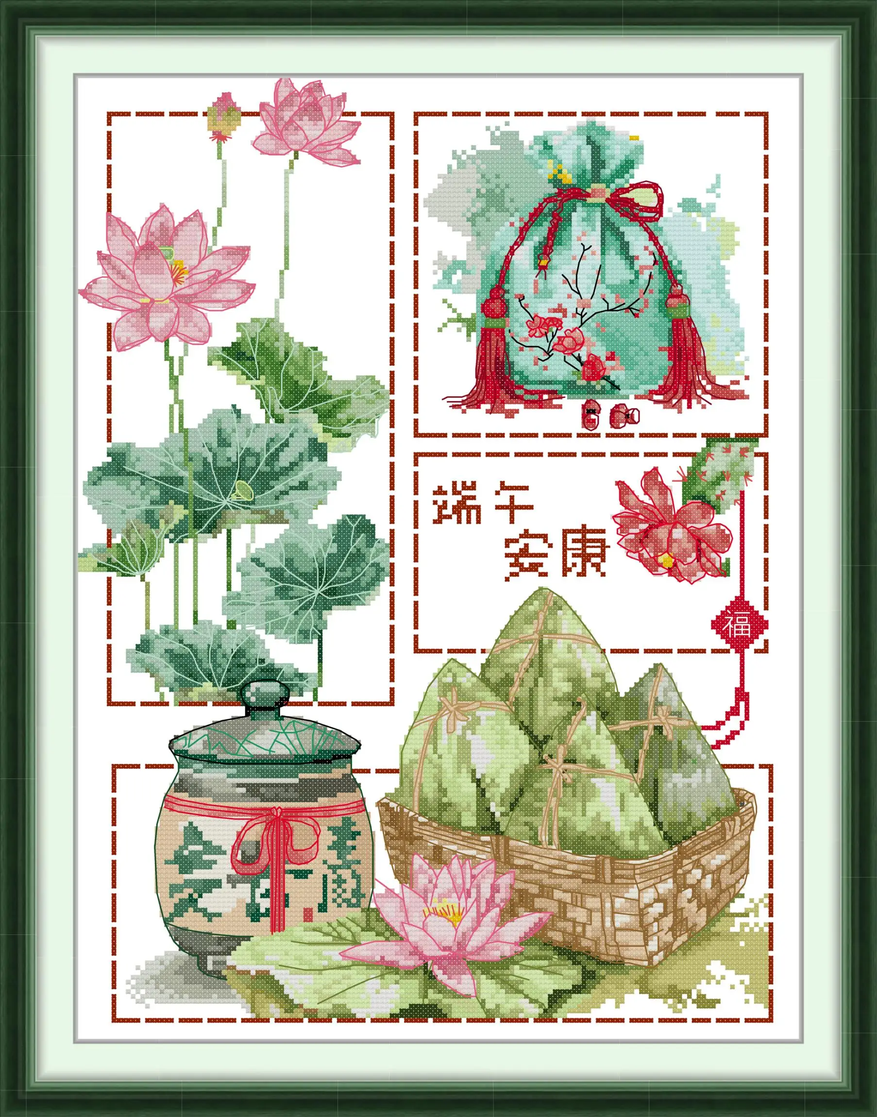 Maydear Full Cross Stitch Kit, 11CT/14CT/16CT/9CT Aida Fabric,DMC Threads Sewing Pattern Embroidery Set-Dragon Boat Festival
Maydear Full Cross Stitch Kit, 11CT/14CT/16CT/9CT Aida Fabric,DMC Threads Sewing Pattern Embroidery Set-Dragon Boat Festival
