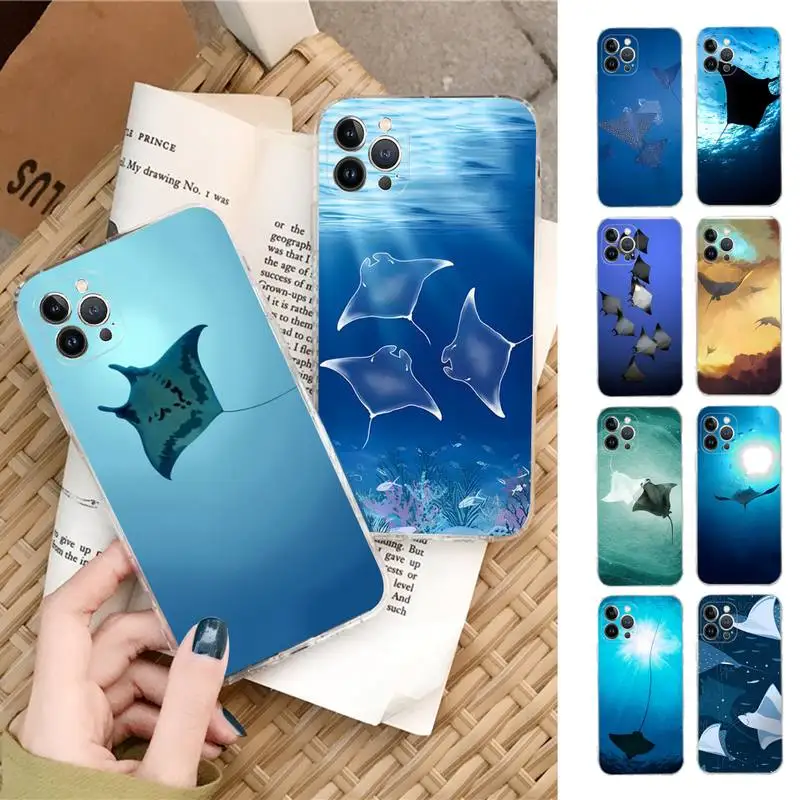 Manta Ray Phone Case For iPhone 14 13 12 11 Pro Max XS X XR SE 2020 6 7 8 Plus Mini Transparent Shell
Manta Ray Phone Case For iPhone 14 13 12 11 Pro Max XS X XR SE 2020 6 7 8 Plus Mini Transparent Shell
