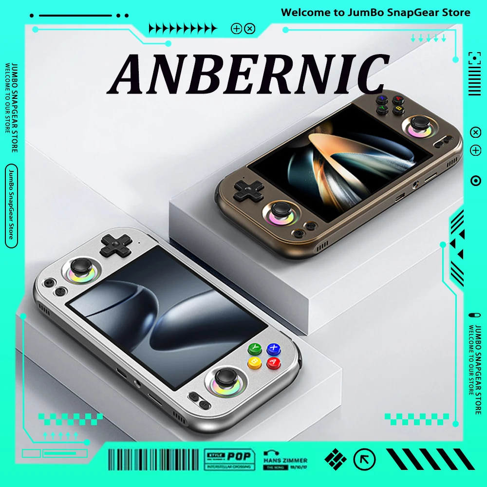 ANBERNIC RG477M Retro Handheld Game Console Dimensity 8300 4.7-inch LTPS 64 Bit Game Player Online Multiplayer Streaming RG 477M
ANBERNIC RG477M Retro Handheld Game Console Dimensity 8300 4.7-inch LTPS 64 Bit Game Player Online Multiplayer Streaming RG 477M