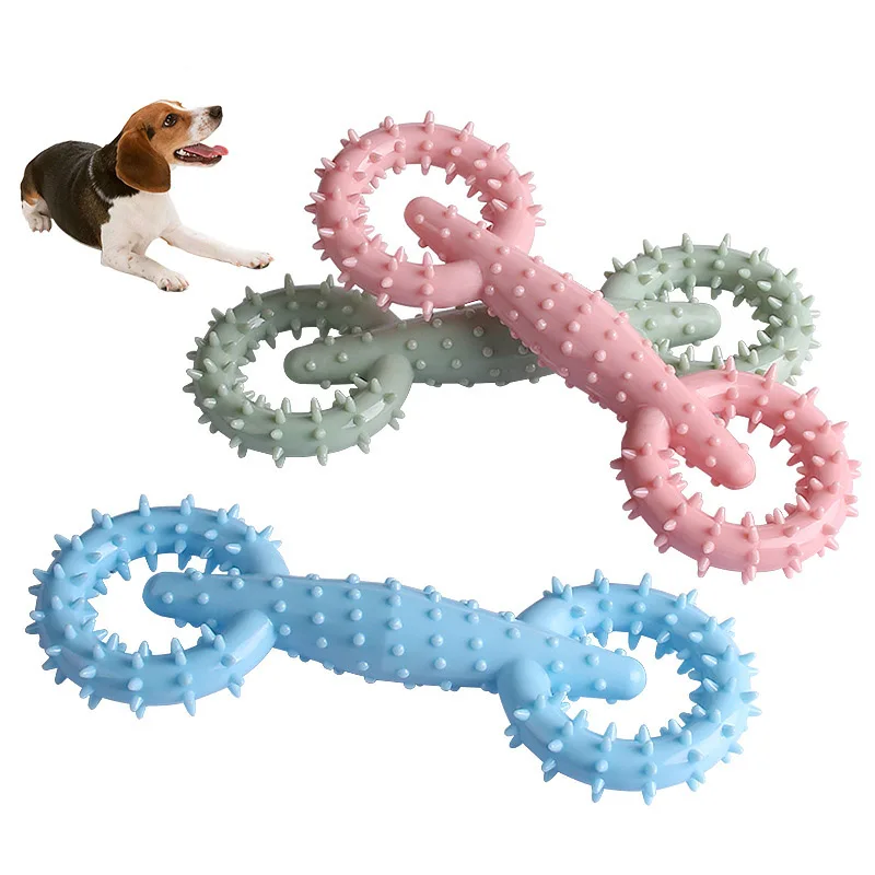 Pet Dog Molar Toys TPR Pull Ring Bump Puppy Chew Toy Bite Resistant Tooth Cleaning Interactive Training Dog Toys Pet Supplies
Pet Dog Molar Toys TPR Pull Ring Bump Puppy Chew Toy Bite Resistant Tooth Cleaning Interactive Training Dog Toys Pet Supplies