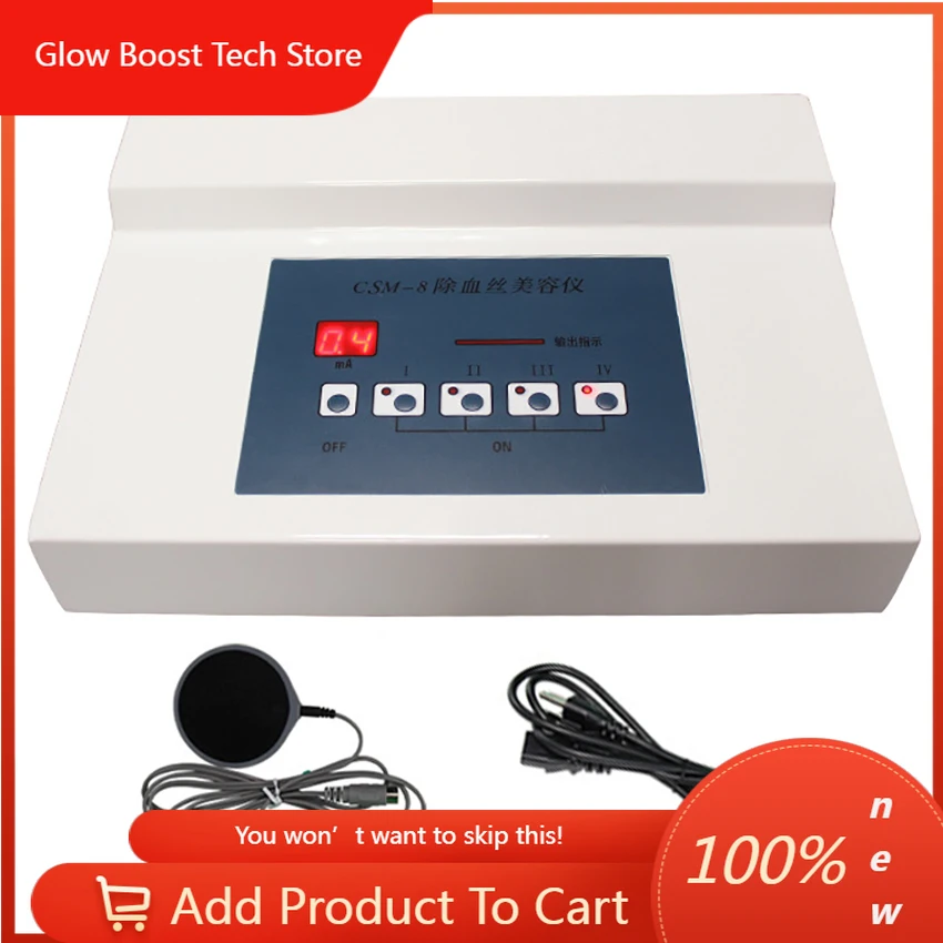 NYCSM-8 Facial Red Blood Streak Spot Blood Vessels Removal Beauty Machine High-Frequency Needle RF Spider Veins Removal Machine
NYCSM-8 Facial Red Blood Streak Spot Blood Vessels Removal Beauty Machine High-Frequency Needle RF Spider Veins Removal Machine