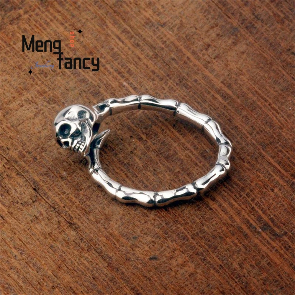 Retro Skull Hand Bone Ring, Alloy Dark Opening Ring, Punk Hip - hop Personality Fashion Jewelry Exquisite Elegant Popular Luxury
Retro Skull Hand Bone Ring, Alloy Dark Opening Ring, Punk Hip - hop Personality Fashion Jewelry Exquisite Elegant Popular Luxury