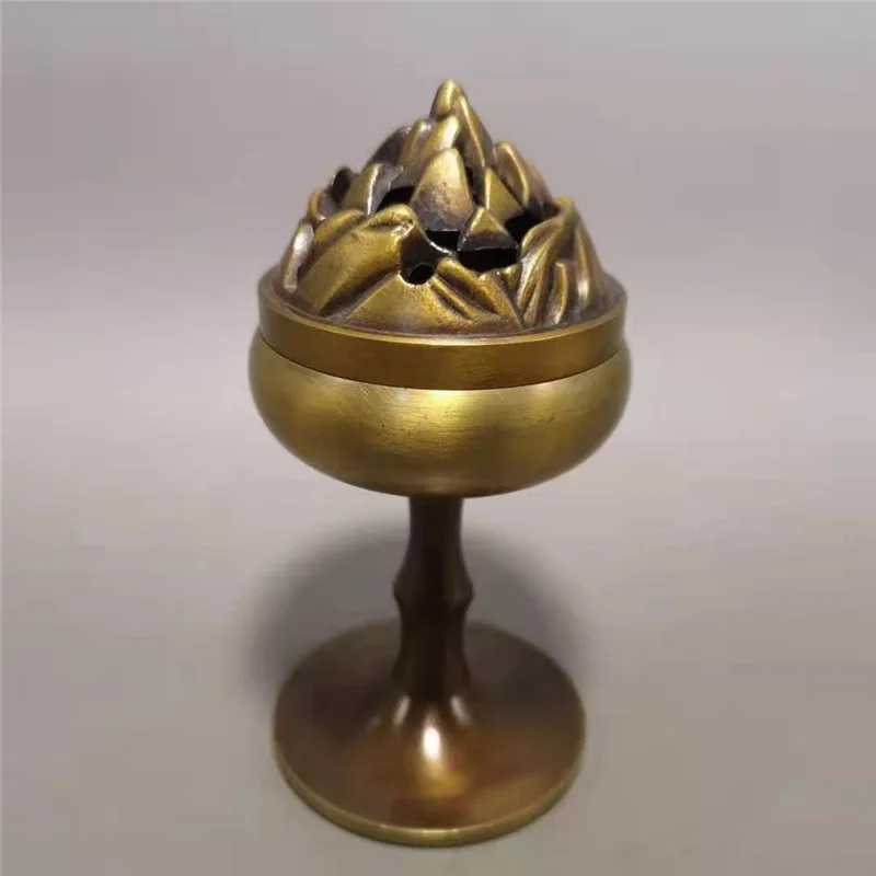 Brass incense burner, Boshan burner, copper aromatherapy burner, home-use disc incense burner, sandalwood incense burner
Brass incense burner, Boshan burner, copper aromatherapy burner, home-use disc incense burner, sandalwood incense burner