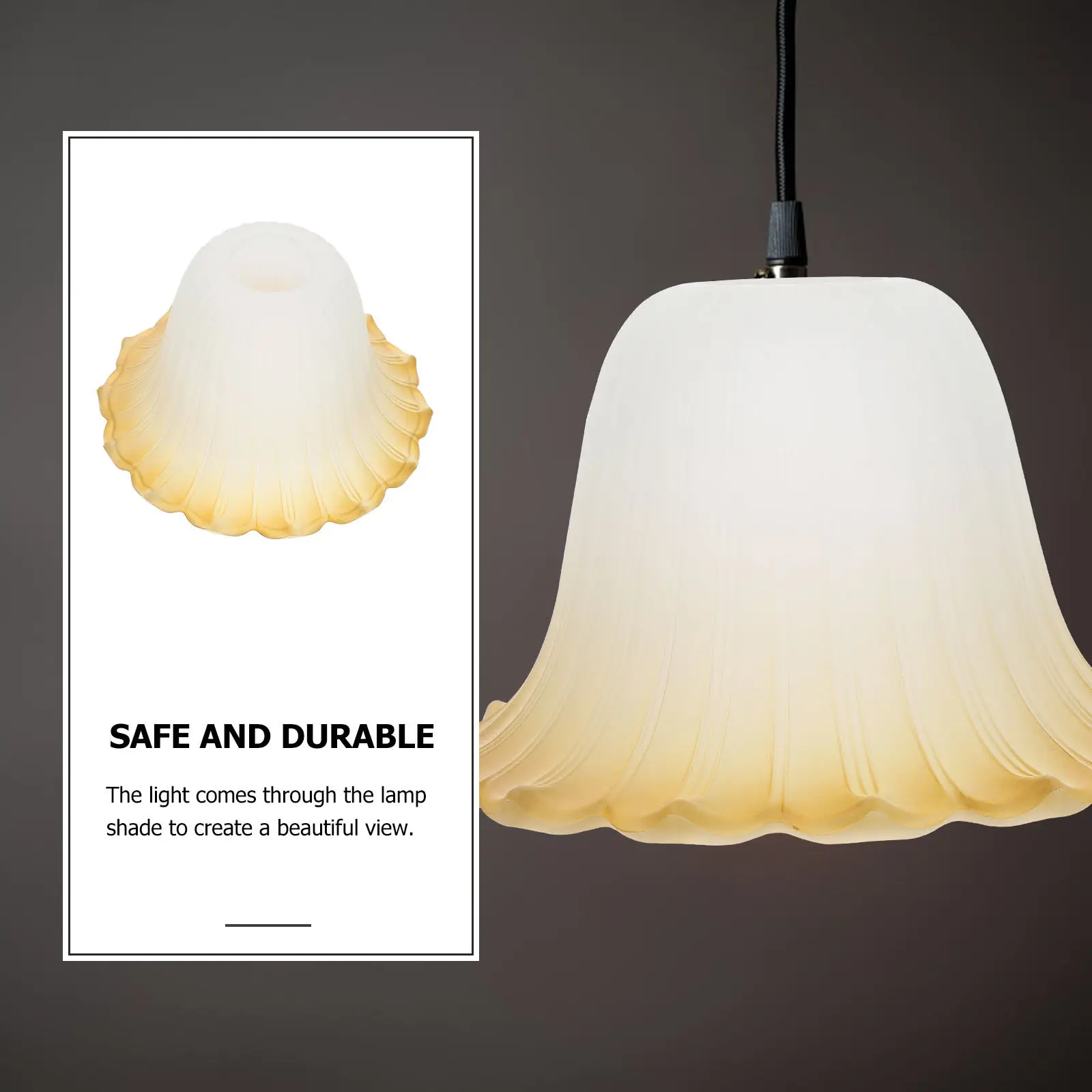 Glass Chandelier Canopy Cover Modern Ceiling Lamp Shade Lightweight Sturdy Indoor Lighting for Restaurants Cafes Corridors
Glass Chandelier Canopy Cover Modern Ceiling Lamp Shade Lightweight Sturdy Indoor Lighting for Restaurants Cafes Corridors