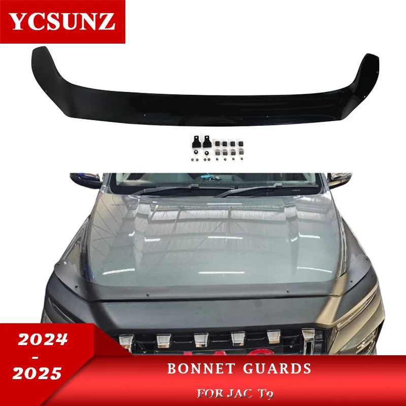 Acrylic Bonnet Guards For JAC T9 2023 2024 2025 Bug Hood Deflector Protector Double Cabin Car Accessories
Acrylic Bonnet Guards For JAC T9 2023 2024 2025 Bug Hood Deflector Protector Double Cabin Car Accessories