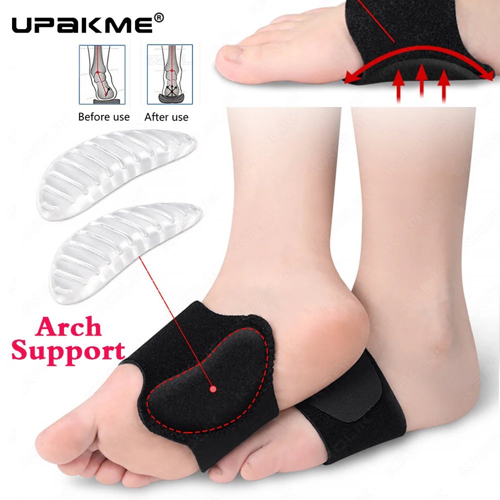 Arch Pad Support Insoles Sleeves for Flat Foot Correction High Arch Cushion Plantar Fasciitis Pain Relief Orthopedic Foot Pads
Arch Pad Support Insoles Sleeves for Flat Foot Correction High Arch Cushion Plantar Fasciitis Pain Relief Orthopedic Foot Pads