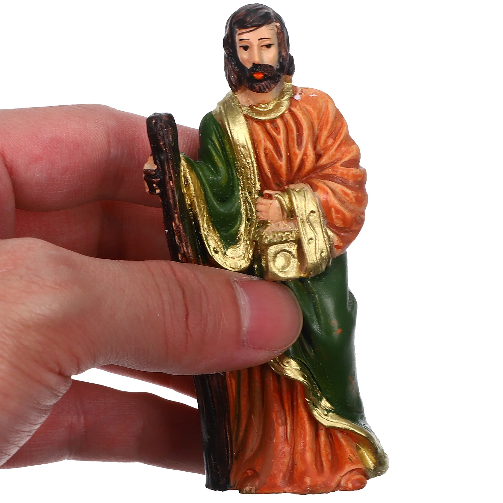 1 set 1 Set Jesus Ornament Resin Christmas Decor Tabletop Nativity Scene Figurines Small Nativity Set For Home Church Office
1 set 1 Set Jesus Ornament Resin Christmas Decor Tabletop Nativity Scene Figurines Small Nativity Set For Home Church Office