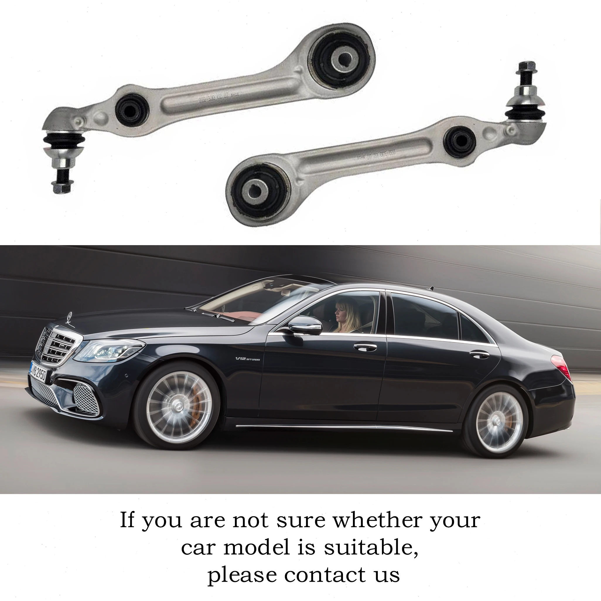 A2223300107 A2223300207 BBmart Auto Parts 1Set Left & Right Front Lower Control Arm For Mercedes Benz S-Class W222 V222 X222
A2223300107 A2223300207 BBmart Auto Parts 1Set Left & Right Front Lower Control Arm For Mercedes Benz S-Class W222 V222 X222