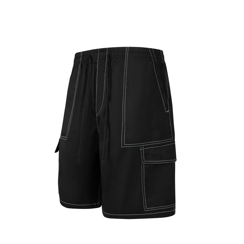 Men's Contrast Stitch Cargo Shorts with Elastic Waist Drawstring Casual Streetwear Utility Shorts with Side Pocket
Men's Contrast Stitch Cargo Shorts with Elastic Waist Drawstring Casual Streetwear Utility Shorts with Side Pocket