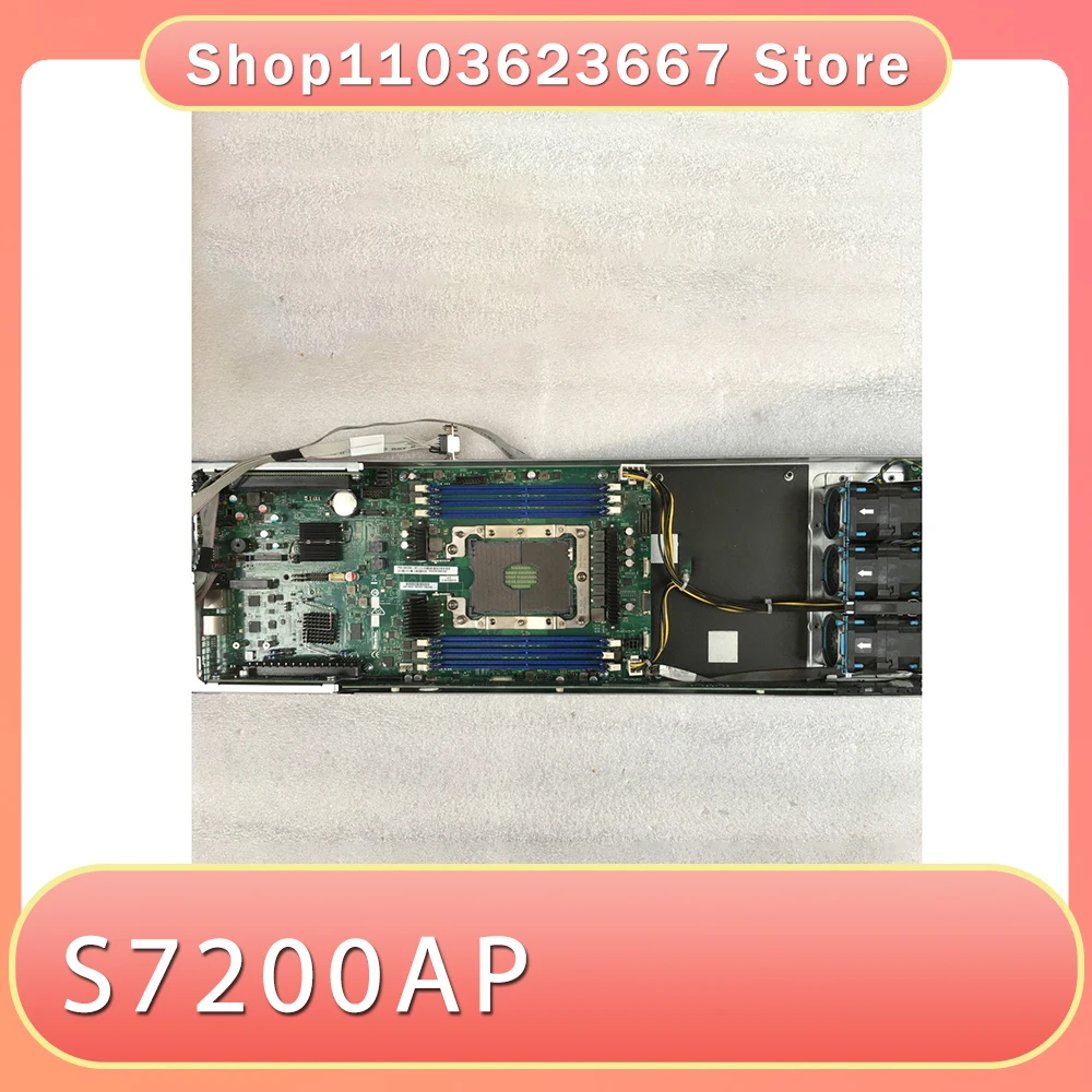Для подлинной материнской платы Intel LGA3647 серверной материнской платы S7200AP
Для подлинной материнской платы Intel LGA3647 серверной материнской платы S7200AP