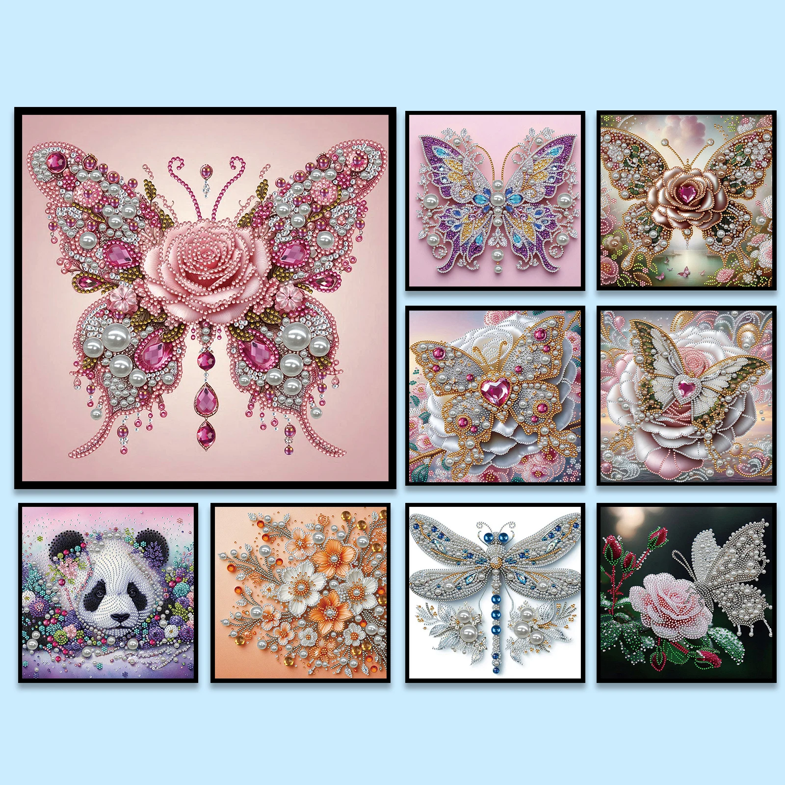 Diamond Dots Pearl Gem Painting with Frame 25x25cm Diamond Art Pearl Painting Kit for Adults Beginners Gift Idea Home Wall Decor
Diamond Dots Pearl Gem Painting with Frame 25x25cm Diamond Art Pearl Painting Kit for Adults Beginners Gift Idea Home Wall Decor