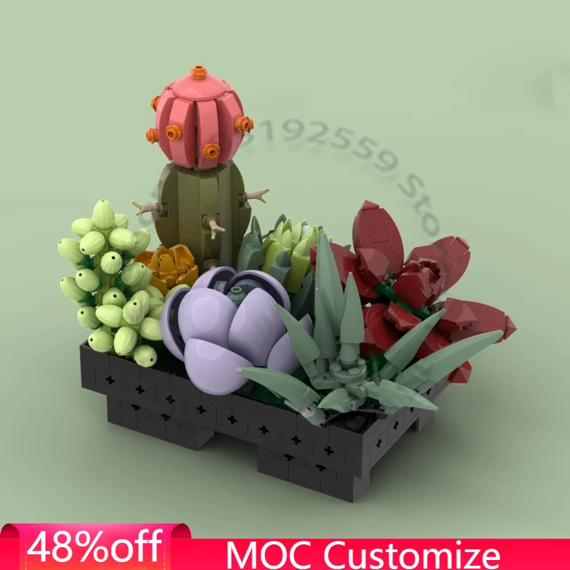 Набор из 693 деталей: Суккуленты в горшках «Стрела Купидона», модульный конструктор MOC, креативный дизайн, простой DIY, праздничные игрушки и подарки
Набор из 693 деталей: Суккуленты в горшках «Стрела Купидона», модульный конструктор MOC, креативный дизайн, простой DIY, праздничные игрушки и подарки