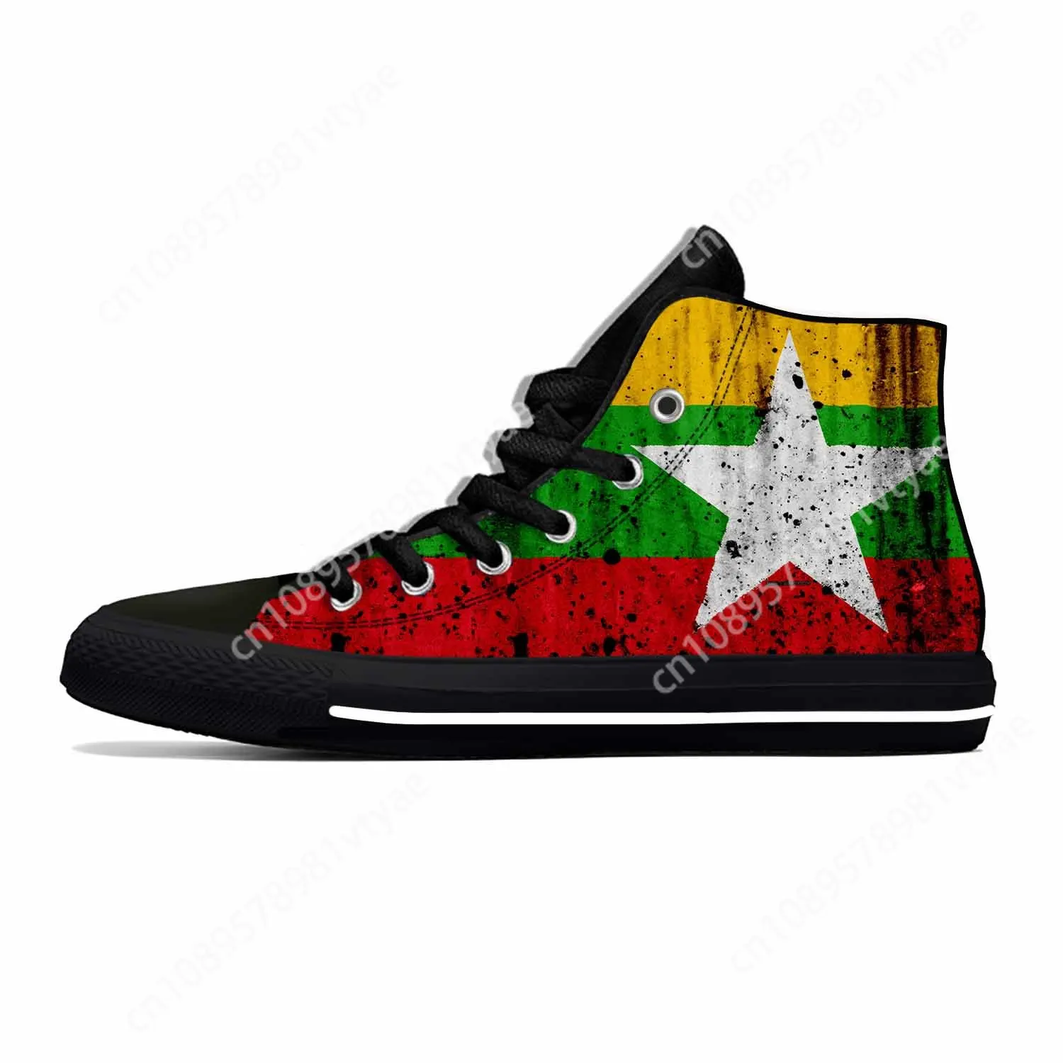 Anime Cartoon Manga Myanmar Flag Pride Patriotic Casual Cloth Shoes High Top Lightweight Breathable 3D Print Men Women Sneakers
Anime Cartoon Manga Myanmar Flag Pride Patriotic Casual Cloth Shoes High Top Lightweight Breathable 3D Print Men Women Sneakers