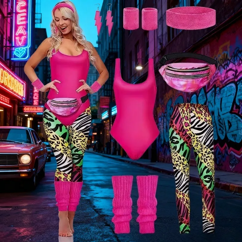 Карнавальный костюм для косплея 80-х годов, тематический костюм для вечеринки, 7 предметов, неоновый ретро-мяч для макияжа, косплей, танцевальная спортивная одежда
Карнавальный костюм для косплея 80-х годов, тематический костюм для вечеринки, 7 предметов, неоновый ретро-мяч для макияжа, косплей, танцевальная спортивная одежда