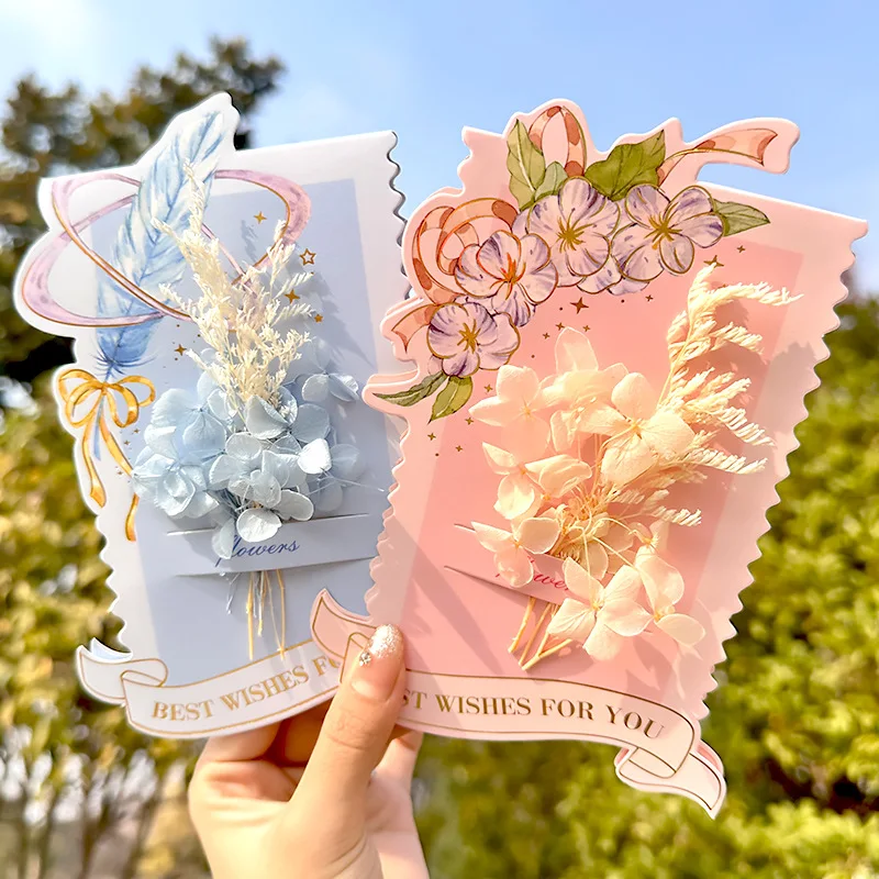 1pc Paper Exquisite Artificial Flower Greeting Card for Mother's Day, Valentine's Day And Other Holiday Blessings With Envelope
1pc Paper Exquisite Artificial Flower Greeting Card for Mother's Day, Valentine's Day And Other Holiday Blessings With Envelope