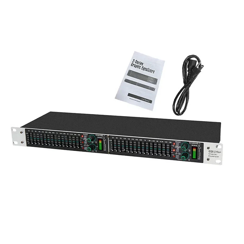 15-Band Graphical Equalizer Metal Sound System Audio Equalizer with Light
15-Band Graphical Equalizer Metal Sound System Audio Equalizer with Light