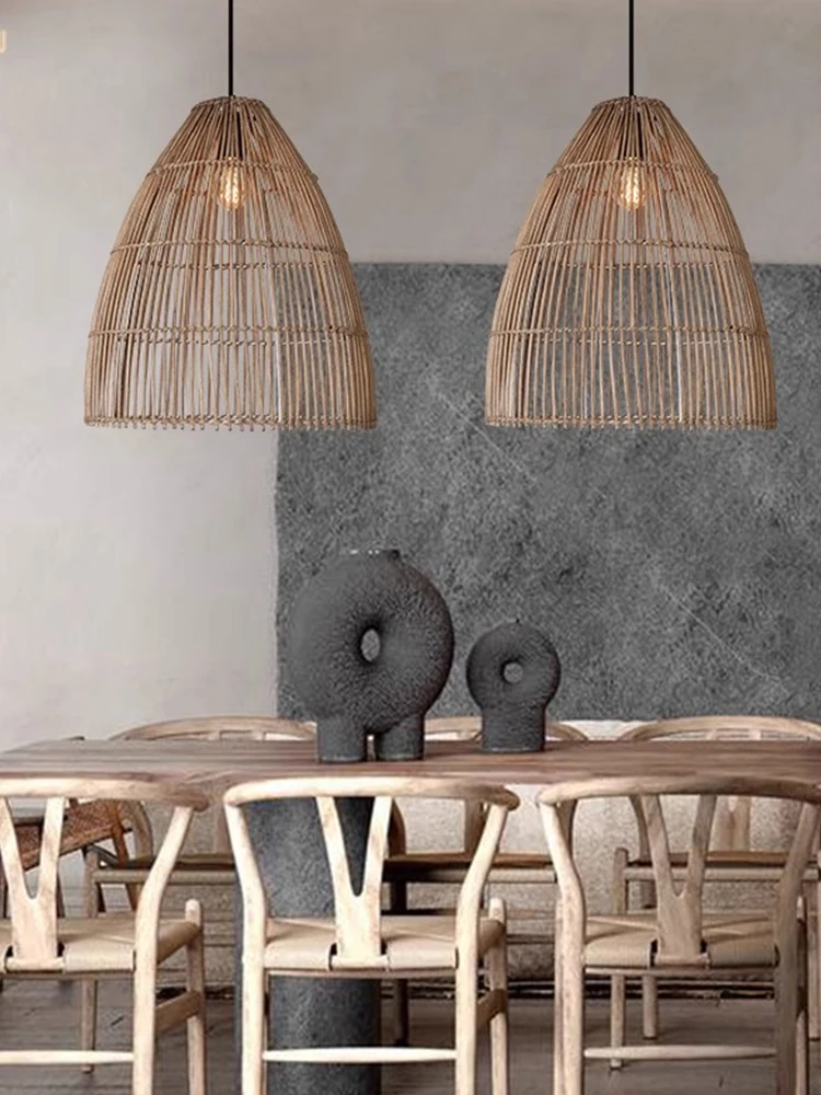 Southeast Asia Creative Rattan Chandelier for Bedroom Handmade Woven Art Lamp Study Bedside New Decorative Lights Dining Room
Southeast Asia Creative Rattan Chandelier for Bedroom Handmade Woven Art Lamp Study Bedside New Decorative Lights Dining Room