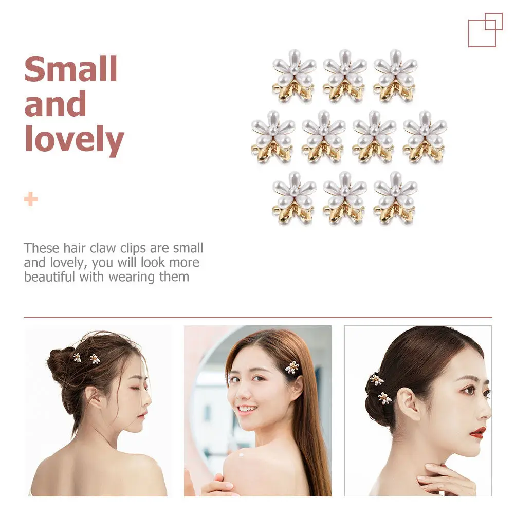 Набор из 10 миниатюрных заколок для волос с жемчугом и цветочным дизайном, элегантные зажимы из сплава для женщин и девушек, для повседневного использования и вечеринок
Набор из 10 миниатюрных заколок для волос с жемчугом и цветочным дизайном, элегантные зажимы из сплава для женщин и девушек, для повседневного использования и вечеринок
