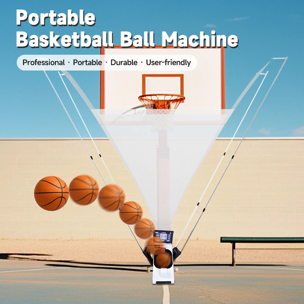 Automatic Basketball Shooting Machine Shoot Rebounder Net Shooter Potable Basketball with Display Screen Training Equipment
Automatic Basketball Shooting Machine Shoot Rebounder Net Shooter Potable Basketball with Display Screen Training Equipment