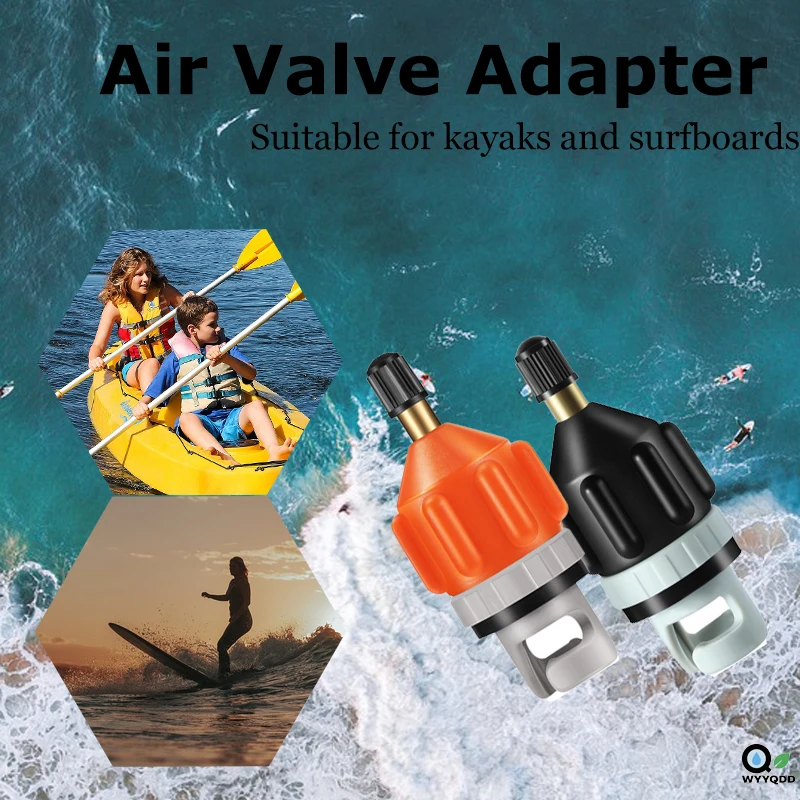 SUP Paddleboard Heavy-Duty Valve Adapter – Universal Conversion Fitting for Kayak Air Pump Inflation Valve Connections
SUP Paddleboard Heavy-Duty Valve Adapter – Universal Conversion Fitting for Kayak Air Pump Inflation Valve Connections