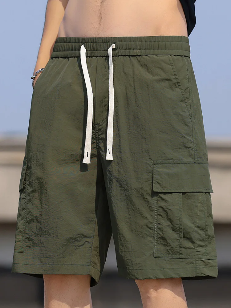 Military een Workwear ort Pants Men's Mid-Waist Thin Ice Silk Sports Casual Straight Leg Summer Faion Urban Sle
Military een Workwear ort Pants Men's Mid-Waist Thin Ice Silk Sports Casual Straight Leg Summer Faion Urban Sle