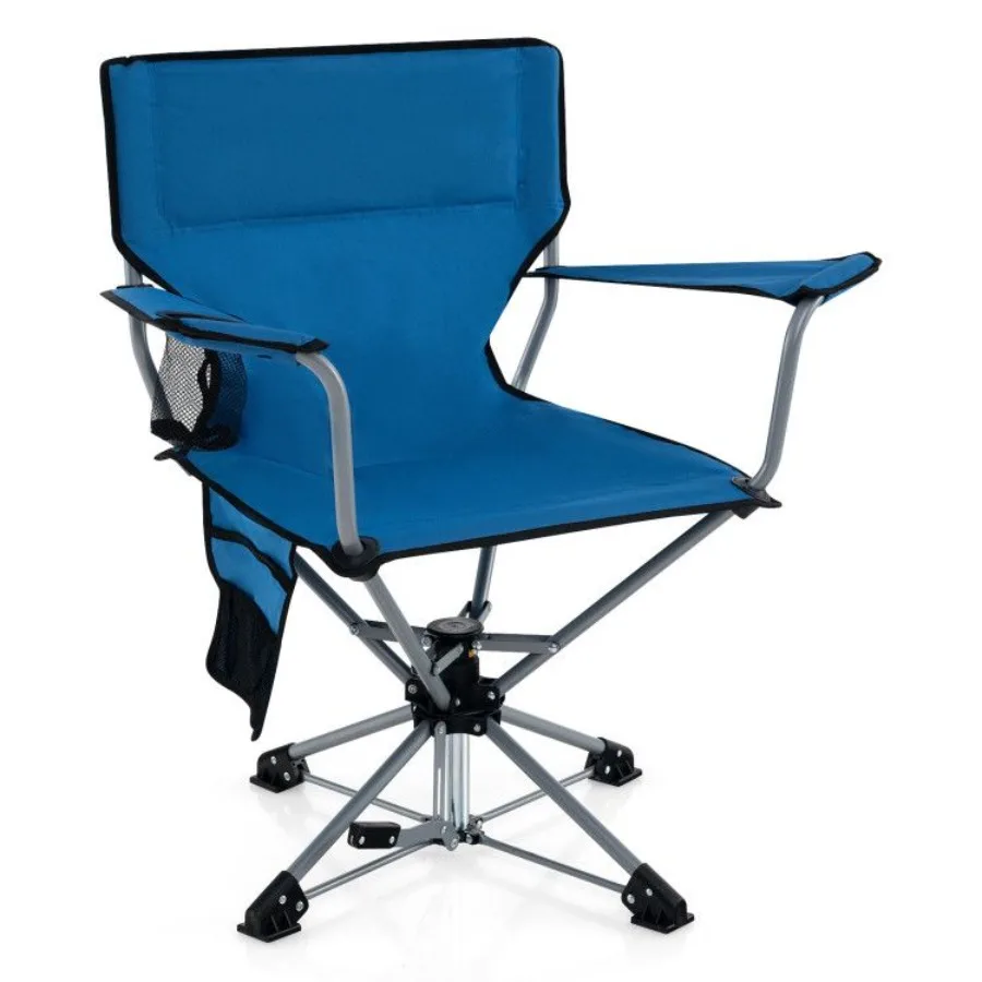 360° Swivel Hunting Chair Portable Foldable Hunting Chair with Mesh Cup Holder and Storage Pockets
360° Swivel Hunting Chair Portable Foldable Hunting Chair with Mesh Cup Holder and Storage Pockets