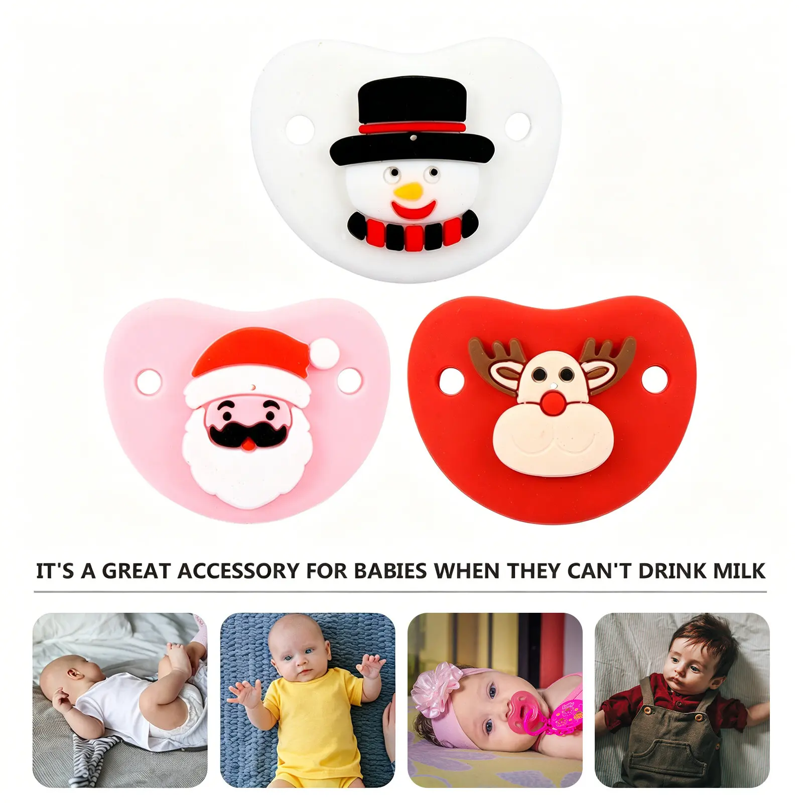 3Pcs Silicone Baby Pacifier Eco Friendly Infant Pacifier Portable Mini Soother Newborns Biting Relief Newborns Soother
3Pcs Silicone Baby Pacifier Eco Friendly Infant Pacifier Portable Mini Soother Newborns Biting Relief Newborns Soother