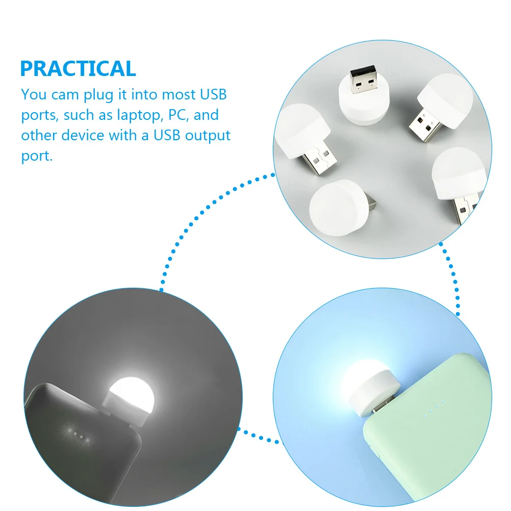 10pcs USB Night Lights Bright LED Small Child Car Rechargeable Bulb Girls Bedroom Plug Portable Light
10pcs USB Night Lights Bright LED Small Child Car Rechargeable Bulb Girls Bedroom Plug Portable Light