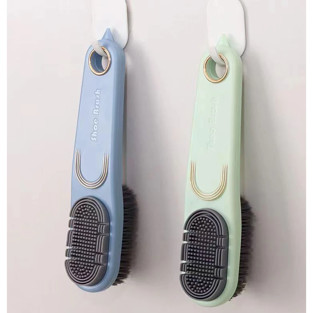 Cleaning Shoe Brush Double-Sided Long Handle Cleaning Shoe Brush Soft Hair Laundry Brush Sole Cleaning Tool
Cleaning Shoe Brush Double-Sided Long Handle Cleaning Shoe Brush Soft Hair Laundry Brush Sole Cleaning Tool