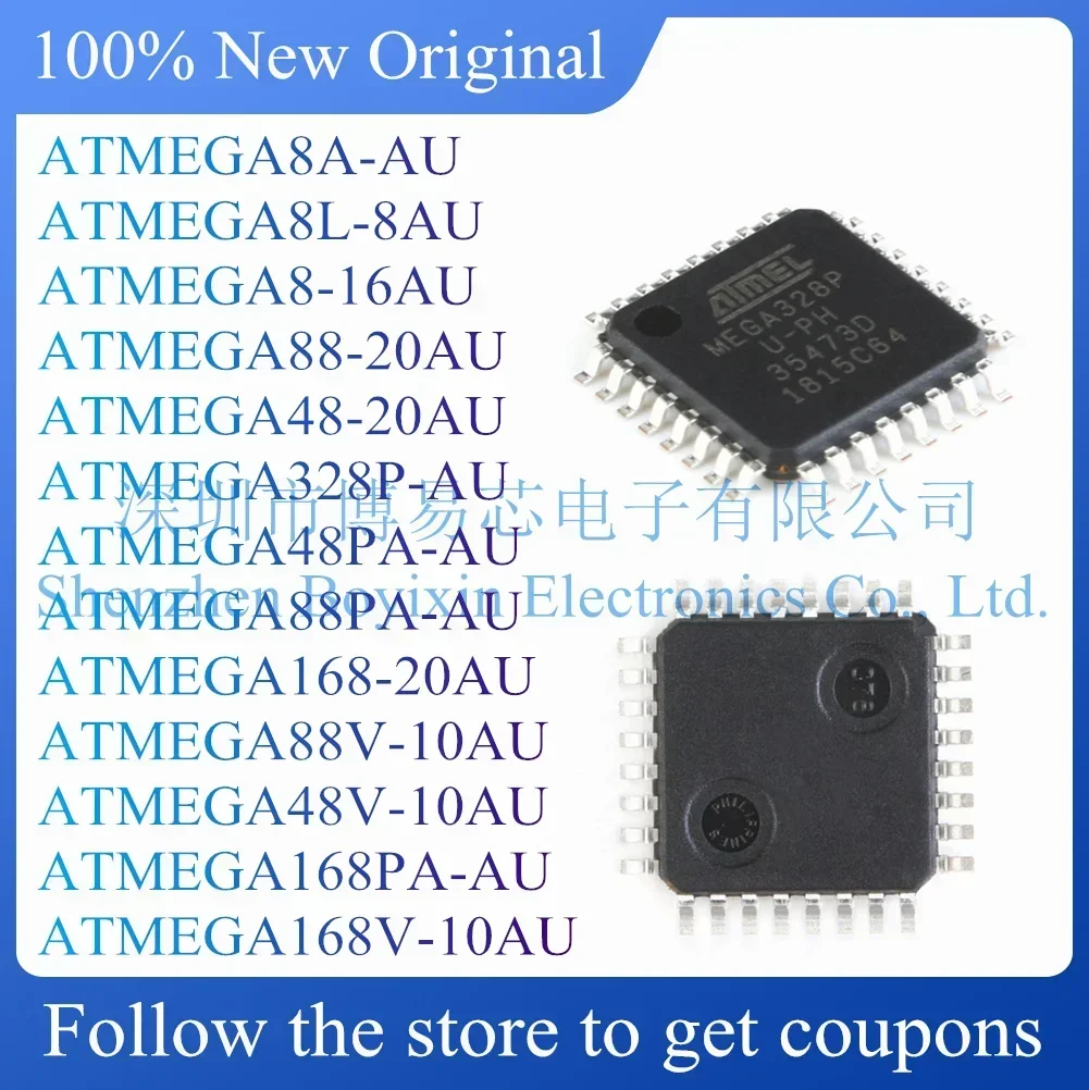 ATMEGA8A-AU 8L-8AU 8-16AU 48-20AU 88-20AU 168-20AU 328P-AU 48PA-AU 88PA-AU 48V-10AU 88V-10AU 168PA-AU 168V-10AU 
ATMEGA8A-AU 8L-8AU 8-16AU 48-20AU 88-20AU 168-20AU 328P-AU 48PA-AU 88PA-AU 48V-10AU 88V-10AU 168PA-AU 168V-10AU