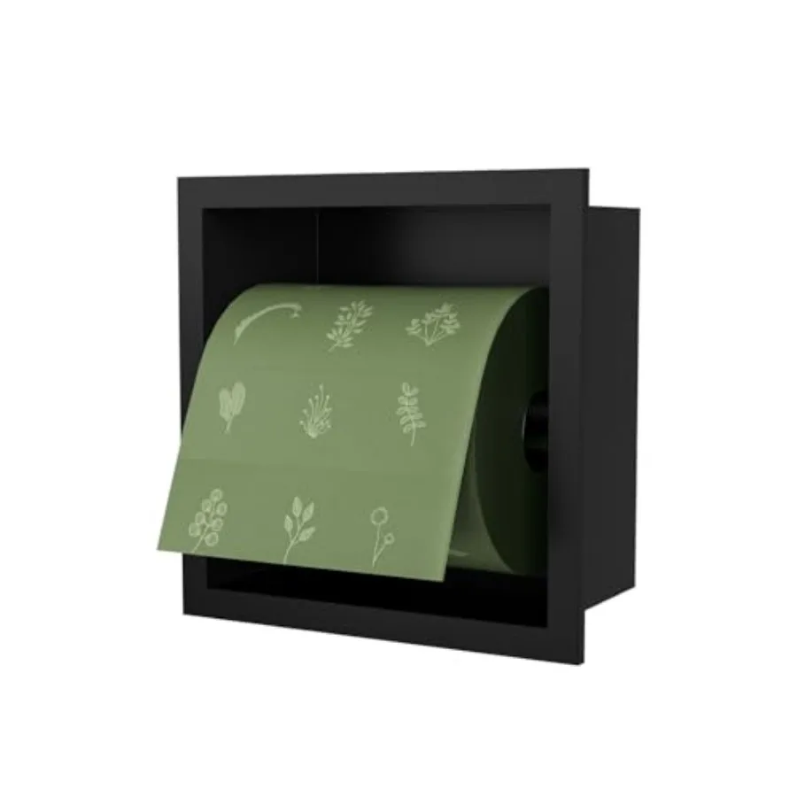 Recessed Toilet Paper Holder,"Built- Toilet Paper Holders, Stainless Steel Tissue Roll Holder in Wall Toilets Paper Dispenser I
Recessed Toilet Paper Holder,"Built- Toilet Paper Holders, Stainless Steel Tissue Roll Holder in Wall Toilets Paper Dispenser I
