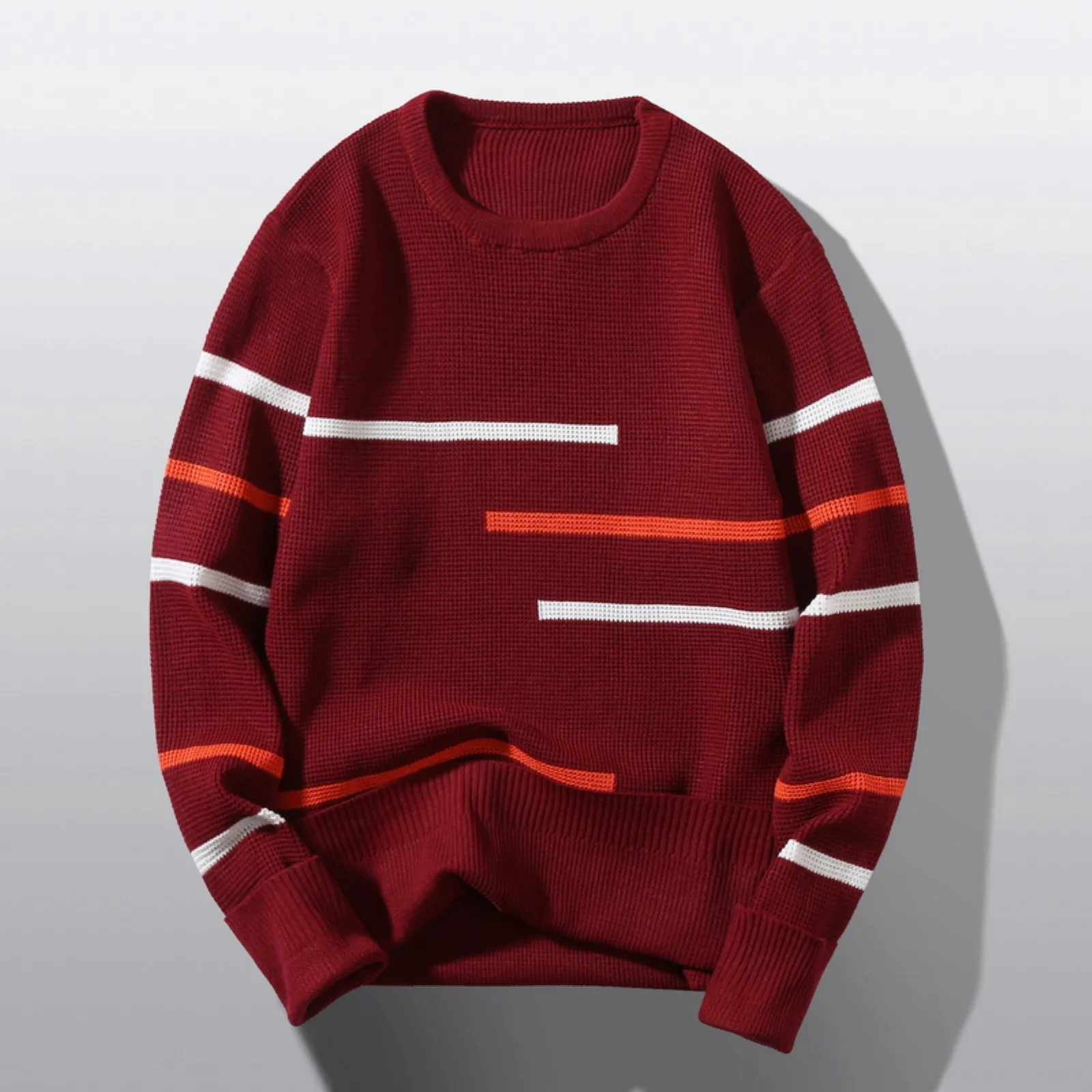 Male Autumn And Winter Wool Sweater Round Neck Long Sleeve Pullover Bottoming Shirt Color Matching All Matching High Neck Top
Male Autumn And Winter Wool Sweater Round Neck Long Sleeve Pullover Bottoming Shirt Color Matching All Matching High Neck Top