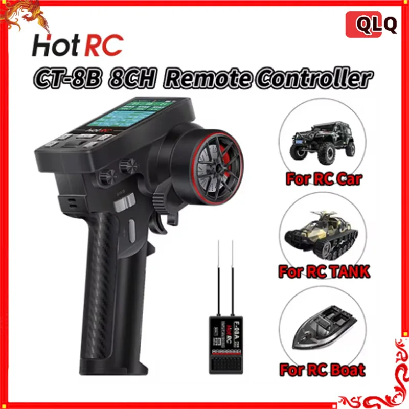 Hotrc Ct-8b Пульт дистанционного управления с десятиканальным цветным экраном Радиоуправляемая модель автомобиля с дистанционным управлением, корабль, танк, альпинистский автомобиль
Hotrc Ct-8b Пульт дистанционного управления с десятиканальным цветным экраном Радиоуправляемая модель автомобиля с дистанционным управлением, корабль, танк, альпинистский автомобиль