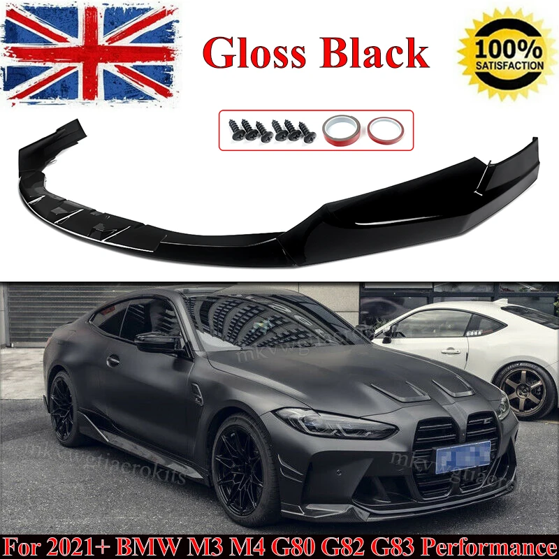 Front Lip Fit For 2021-2022 BMW G80 M3 G82 G83 M4 Gloss Black Front Bumper Add-on Splitter Lip Spoiler Diffuser Guard Body Kit
Front Lip Fit For 2021-2022 BMW G80 M3 G82 G83 M4 Gloss Black Front Bumper Add-on Splitter Lip Spoiler Diffuser Guard Body Kit
