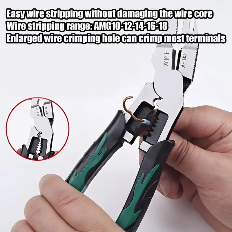 Nail Puller Pliers Multifunctional Elbow Wire Stripping Pliers Multipurpose Metal Hand Tools Professional Cable Clippers For
Nail Puller Pliers Multifunctional Elbow Wire Stripping Pliers Multipurpose Metal Hand Tools Professional Cable Clippers For