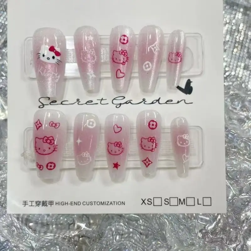 Hello Kitty Cat Розовый Носить ногти Аниме Kawaii Y2k Девушки Женщины Diy Студенческие наклейки для дизайна ногтей Броня Маникюрные патчи Подарки
Hello Kitty Cat Розовый Носить ногти Аниме Kawaii Y2k Девушки Женщины Diy Студенческие наклейки для дизайна ногтей Броня Маникюрные патчи Подарки