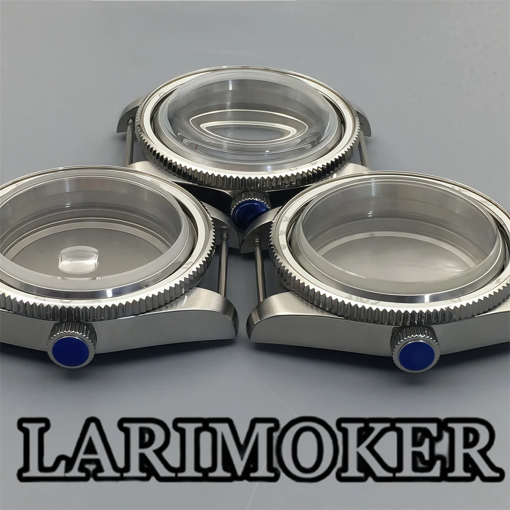 LARIMOKER Silver 40mm Stainless Steel Case Dome Glass and Sapphire Glass Suitable for NH35 NH36 ETA2824 PT5000 MIYOTA82 Movement
LARIMOKER Silver 40mm Stainless Steel Case Dome Glass and Sapphire Glass Suitable for NH35 NH36 ETA2824 PT5000 MIYOTA82 Movement