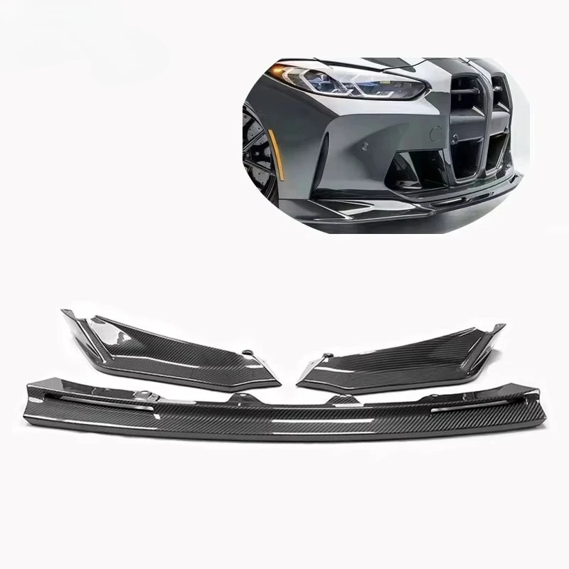 For M3 M4 G80 G82 Car Bumper Splitter Carbon Fiber Front Lip & Front Bumper Conversion Kit Towing Hitch Plastic New
For M3 M4 G80 G82 Car Bumper Splitter Carbon Fiber Front Lip & Front Bumper Conversion Kit Towing Hitch Plastic New