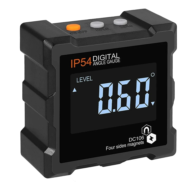 4 X 90 Degrees(0-360 Degrees)Digital Electronic Magnetic Angle Gauge Backlight Digital Level Box Protractor Bevel Gauge
4 X 90 Degrees(0-360 Degrees)Digital Electronic Magnetic Angle Gauge Backlight Digital Level Box Protractor Bevel Gauge