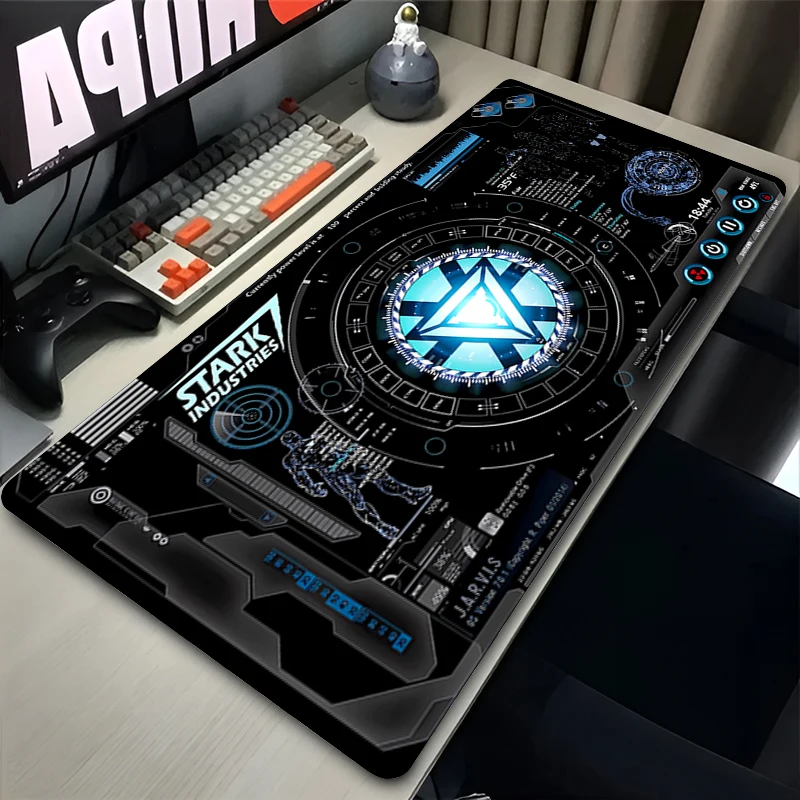 Mouse Pad I-Iron Mans Non-Slip Rubber Edge locking mousepads Game play mats notebook computer Pad table mat PC carpet Mousepads
Mouse Pad I-Iron Mans Non-Slip Rubber Edge locking mousepads Game play mats notebook computer Pad table mat PC carpet Mousepads