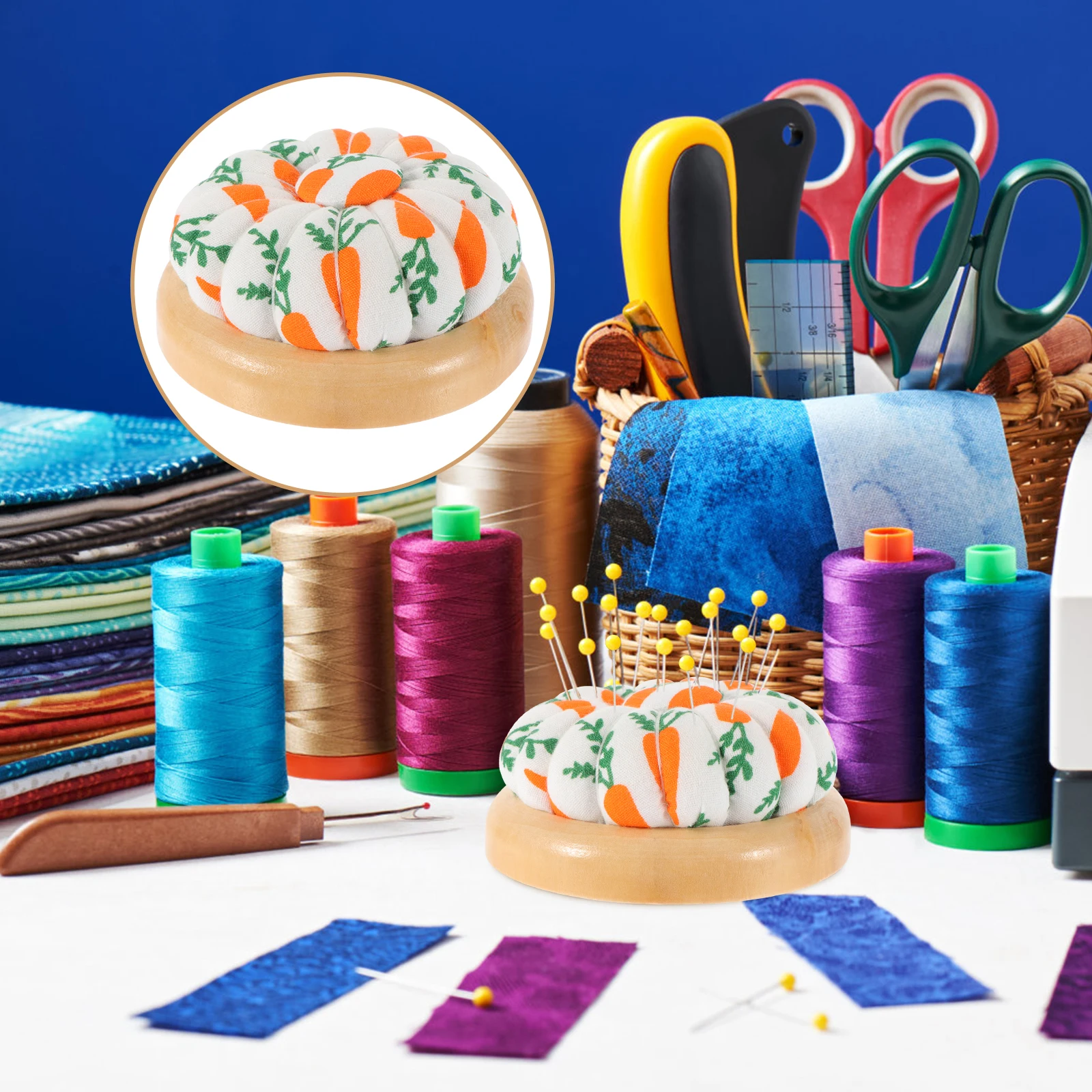 Pumpkin Shape Sewing Pin Cushion Needle Holder for Embroidery Cross Stitch Craft DIY Projects Decorative Fabric Tool
Pumpkin Shape Sewing Pin Cushion Needle Holder for Embroidery Cross Stitch Craft DIY Projects Decorative Fabric Tool