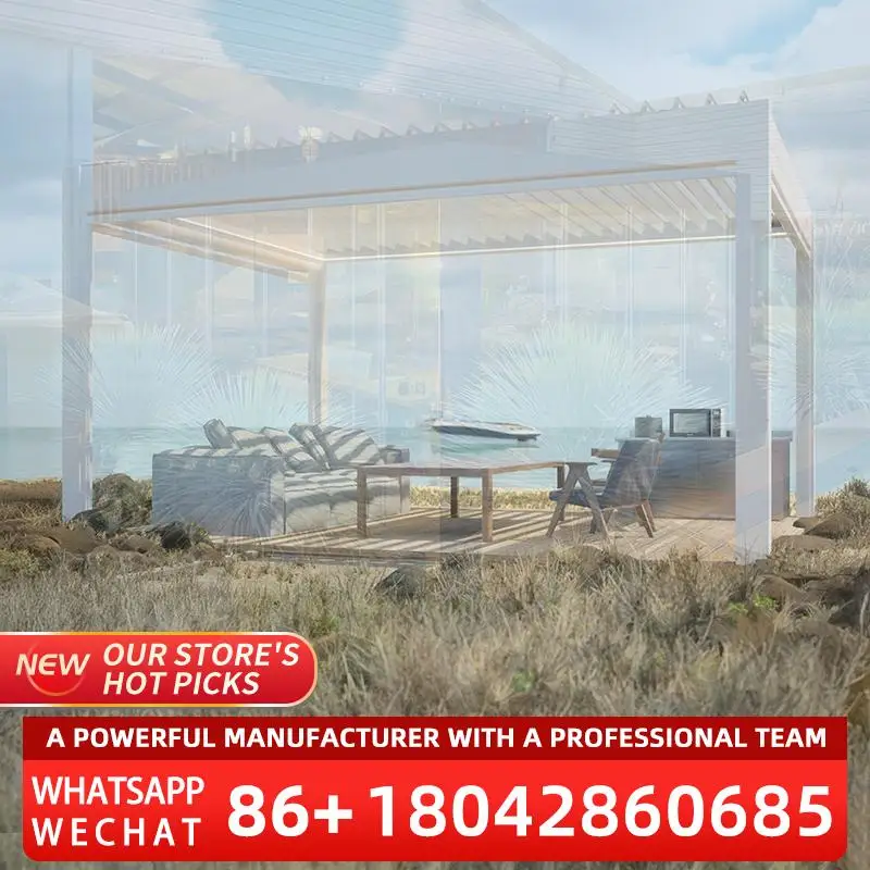 Outdoor Aluminium Hardtop Louvered Gazebo and Pergola for Patio Garden Backyard pergola
Outdoor Aluminium Hardtop Louvered Gazebo and Pergola for Patio Garden Backyard pergola