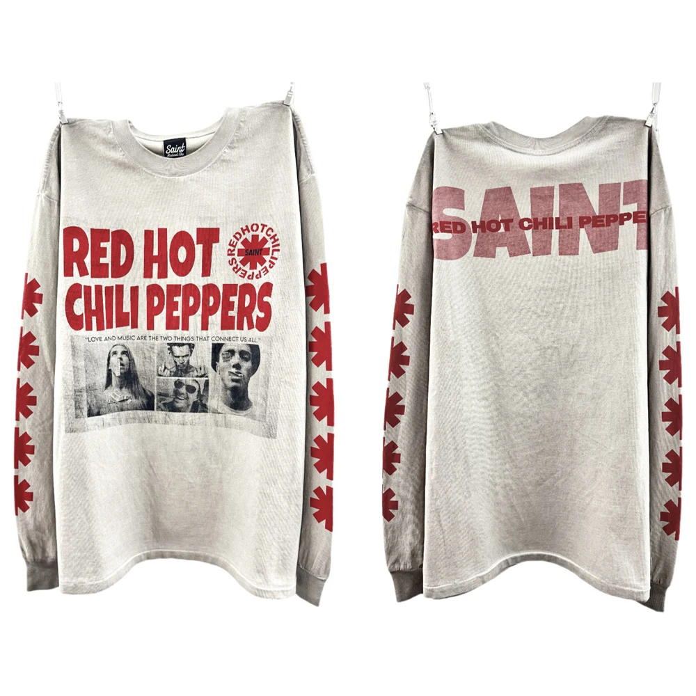 Футболка с длинными рукавами Washed Saint 26SS RHCP для мужчин и женщин, топы лучшего качества, футболка
Футболка с длинными рукавами Washed Saint 26SS RHCP для мужчин и женщин, топы лучшего качества, футболка